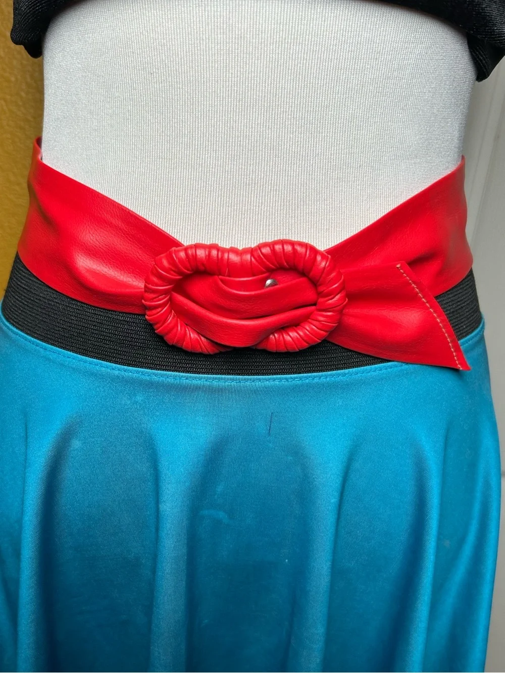 Cutie Patootie, faux leather belt!!